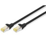 DIGITUS Netzwerkkabel 2,0m schwarz CAT 6A S/FTP
