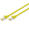 DIGITUS Netzwerkkabel 10m gelb CAT 6A S/FTP