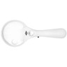 WEDO LED Lupe 2717550 90mm incl. Batt. 3-fach ws.sw.