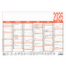 ZETTLER Arbeitstagekalender 2026 A4 2-farb. 907-0000