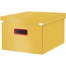 LEITZ Archivbox Click&Store Cosy M A4 Karton/PP, gelb
