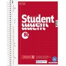 BRUNNEN Collegeblock A5/70g kar.(5) Recycling 80Blatt