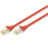 DIGITUS Netzwerkkabel 3,0m rot CAT 6A S/FTP,