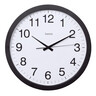HAMA Wanduhr Aruba Ø 40cm rund analog, schwarz