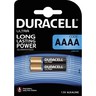 DURACELL Ultra MN2500 Batterie Alkalisch AAAA, 2St/Pck