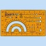 STANDARDGRAPH Planzeichenschablone 7357 Planzeichen I