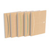 OXFORD Spiralbuch Touareg A4/90Blatt, kariert, recycl. beige