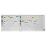 MAGNETOPLAN Planungstafel 200x75cm 7-Tage-Woche/für 60 Mitarbeiter