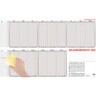 GÜSS Urlaubsplaner 2026 985x600mm 40Mitarbeiter #12-30mB