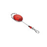 DURABLE Ausweishalter 832703 Jojo mit Karabinerhaken rot