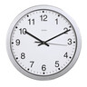 HAMA Wanduhr Mallorca Ø 30cm rund, silber