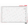 GÜSS Jahresübersicht 2026 A3 420x300mm #3 schwarz/rot
