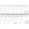ZETTLER Querkalender 2026 300x100mm 1W/1S 146-0013 grün