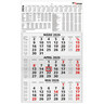 PRO/OFFICE 3-Monatskalender Wand 2026 300x490mm FSC® -Mix 640304600