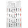 PRO/OFFICE 4-Monatskalender Wand 2026 300x600mm FSC® -Mix 640304500