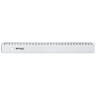 WESTCOTT Lineal 30cm Kunststoff transparent