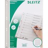 LEITZ Trennblatt 16503085 DIN A4 200g Karton grau, 25St/Pck