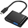 HAMA USB Adapter USB-C-Stecker HDMI-/VGA-Buchse (TB 3/4)