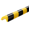 DURABLE Rohrschutzprofil sk P30 5x100cm Innenbereich gelb/schwarz