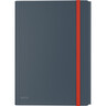 LEITZ Sammelmappe Cosy A4 PP 3Klappen Gummiverschl. grau