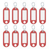WEDO Schlüsselanhänger mit S-Haken rot, 10St/Pck