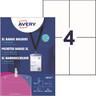 AVERY ZWECKFORM Namensschilder- Taschen mit Lanyard 105x148mm A4 10St/Pck+12 Einsteckschilder