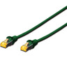 DIGITUS Netzwerkkabel 1,0m grün CAT 6A S/FTP
