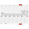 RIDO Querkalender 2026 1W/2S SEPTANT 7036121916 gold