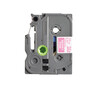 BROTHER P-touch Schriftbandkassette TZe-MQP35 12mmx5m ws auf pink
