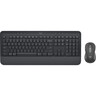 LOGITECH Tastatur-Maus-Set MK650 Bluetooth USB-A Unifying schwarz