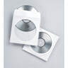VERBATIM CD/DVD-Hülle Papier weiß Fenster Einsteckklappe 100St/Pck