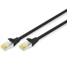 DIGITUS Netzwerkkabel 1,0m schwarz CAT 6A S/FTP