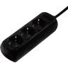 HAMA Steckdosenleiste 00030391 3fach 1,4m schwarz
