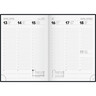 BRUNNEN Buchkalender 2026 A5 1W/2S 1079661036 blau