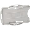 DURABLE Kartenhalter ECO 2Karten h´grau Kunststoff RC 10St/Pck