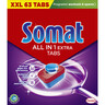 SOMAT Spülmaschinentabs All in 1 Extra Citrus, 63St/Pck